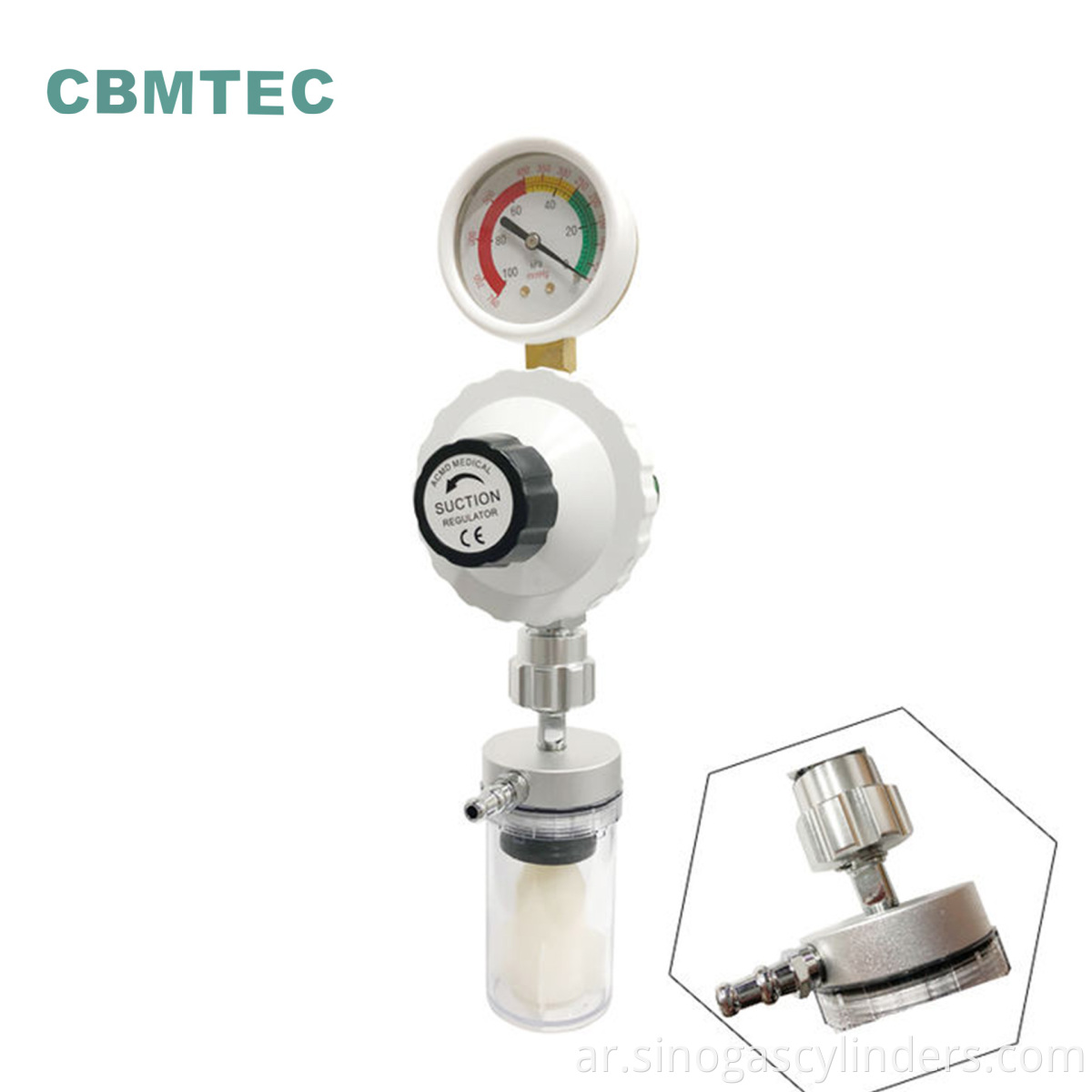 Medical Vacuum Regulator & Suction Bottles